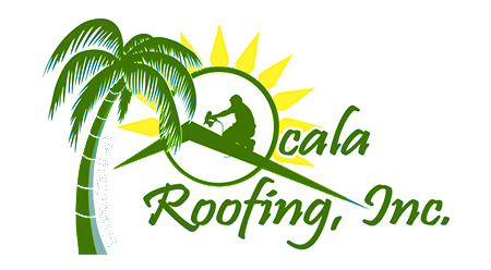 Ocala Roofing Logo, Darker Green